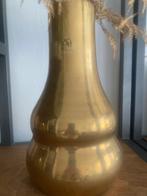 Ecri Living aardewerk golden / gouden vaas deco, Huis en Inrichting, Overige materialen, Overige kleuren, 50 tot 75 cm, Nieuw