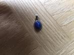 Zilveren hanger met lapis lazuli,hanger met edelsteen,lapis, Ophalen, Nieuw, Zilver, Met edelsteen