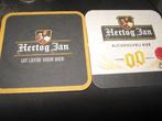 Dubbelzijdig Hertog Jan viltje ... uit liefde voor bier 0.0, Ophalen of Verzenden, Zo goed als nieuw, Viltje(s), Hertog Jan