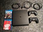 Playstation 4 slim 1TB schoongemaakt, Spelcomputers en Games, Spelcomputers | Sony PlayStation 4, Met games, Met 2 controllers