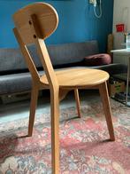 2 MADE Eetkamerstoelen - Scandinavisch Design, Ophalen, Gebruikt, Twee, Bruin