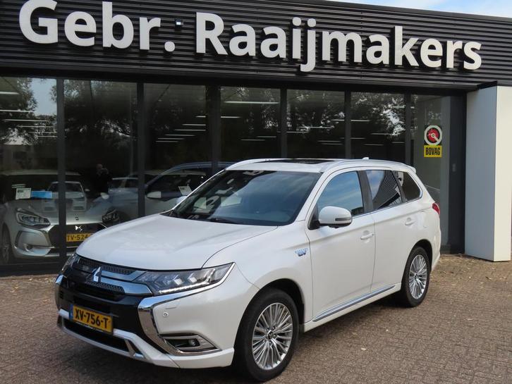 Mitsubishi Outlander 2.4 PHEV Instyle*ACC*Schuifdak*Leder*EX, Auto's, Mitsubishi, Bedrijf, Te koop, Outlander, 360° camera, 4x4