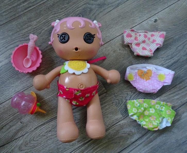 Lalaloopsy Pop (Eten, Drinken, Luiers), Kinderen en Baby's, Speelgoed | Poppen, Zo goed als nieuw, Overige typen, Ophalen of Verzenden