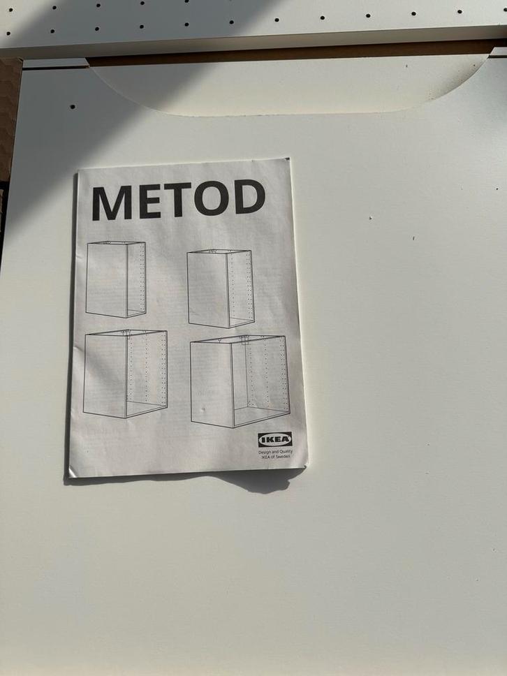 IKEA Metod Onderkast 60x60x80 - IKEA 702.135.69, Huis en Inrichting, Keuken | Keukenelementen, Nieuw, Minder dan 100 cm, 50 tot 100 cm