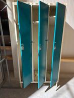 Gratis Metalen lockerkast met 3 deuren, Ophalen, Gebruikt