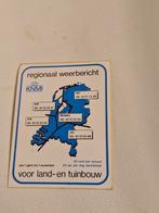 4516 KNMI Regionaal Weerbericht Land- en Tuinbouw Sticker, Ophalen of Verzenden
