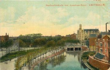(304-205-011) Amsterdam Stadhouderskade met American-Hotel beschikbaar voor biedingen