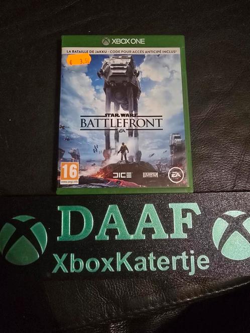 Star wars battlefront - xbox one & series x (frans doosje), Spelcomputers en Games, Games | Xbox One, Zo goed als nieuw, Ophalen of Verzenden