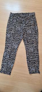 Studio Anneloes broek panterprint travelstof maat large, Overige kleuren, Maat 42/44 (L), Ophalen of Verzenden, Zo goed als nieuw