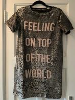 Prachtige nieuwe Gisel glitterjurk/paillettenjurk Josh V!, Ophalen, Zo goed als nieuw, Maat 34 (XS) of kleiner, Grijs