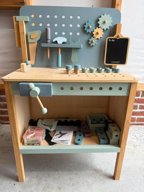 Little dutch werkbank, Kinderen en Baby's, Speelgoed | Houten speelgoed, Gebruikt, Overige typen, Ophalen