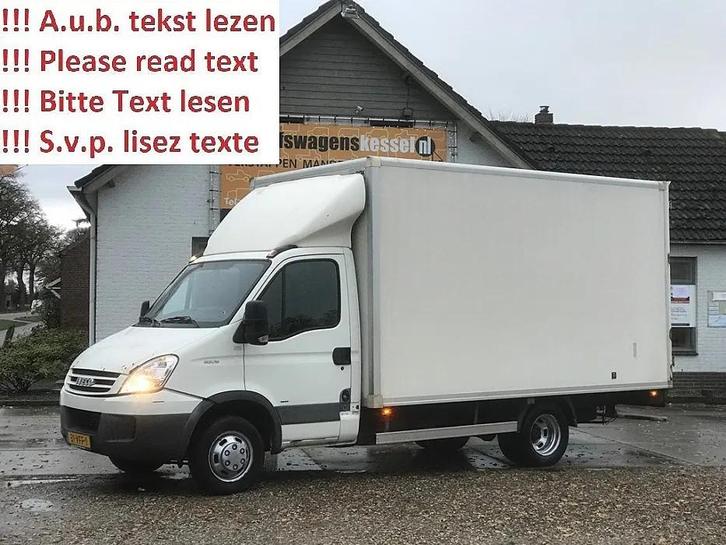 Iveco Daily 40C15 3.0 HPI Agile Euro 4 Koffer Bakwagen Box, Auto's, Bestelauto's, Bedrijf, Te koop, ABS, Elektrische ramen, Mistlampen