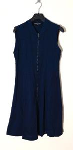 blauwe mouwloze jurk Tandem maat 42, ritssluiting voorzijde, Tandem, Maat 42/44 (L), Zo goed als nieuw, Boven de knie