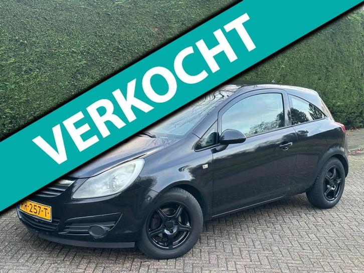 Opel Corsa 1.4-16V Enjoy RIJD GOED/INRUILKO/AIRCO/APK 4-2026, Auto's, Opel, Bedrijf, Te koop, Corsa, ABS, Airbags, Airconditioning