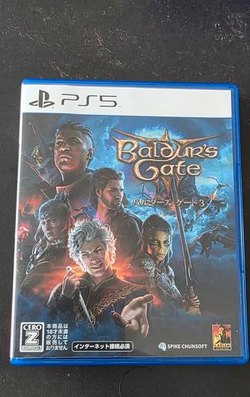 Baldur's Gate 3 PS5 - Japanse versie beschikbaar voor biedingen