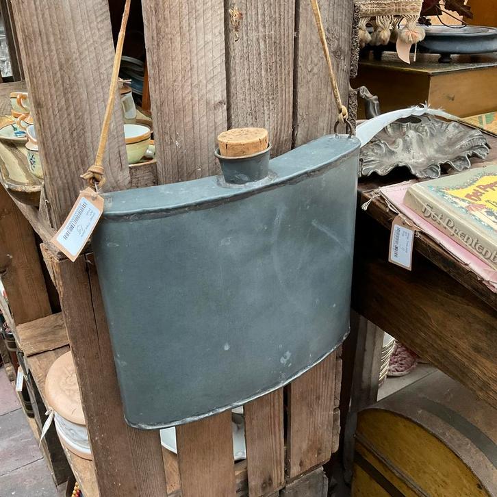 Heupfles *floor epe*, Antiek en Kunst, Curiosa en Brocante, Ophalen of Verzenden