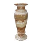 Vintage grote onyx marmeren vaas, Huis en Inrichting, Woonaccessoires | Vazen, Overige materialen, Overige kleuren, Ophalen of Verzenden