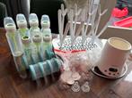 Gebruikte Dr. Brown’s flessen, spenen, rek, flessenwarmer, Kinderen en Baby's, Babyvoeding en Toebehoren, Ophalen of Verzenden