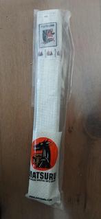 Witte band (Judo, Jiu Jitsu etc.) 300 - NIEUW, Verzenden, Judo, Maat L, Nieuw