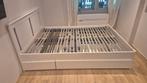 Ikea Songesand Bed 140cm met lades, Huis en Inrichting, Ophalen, Gebruikt, Wit, Tweepersoons