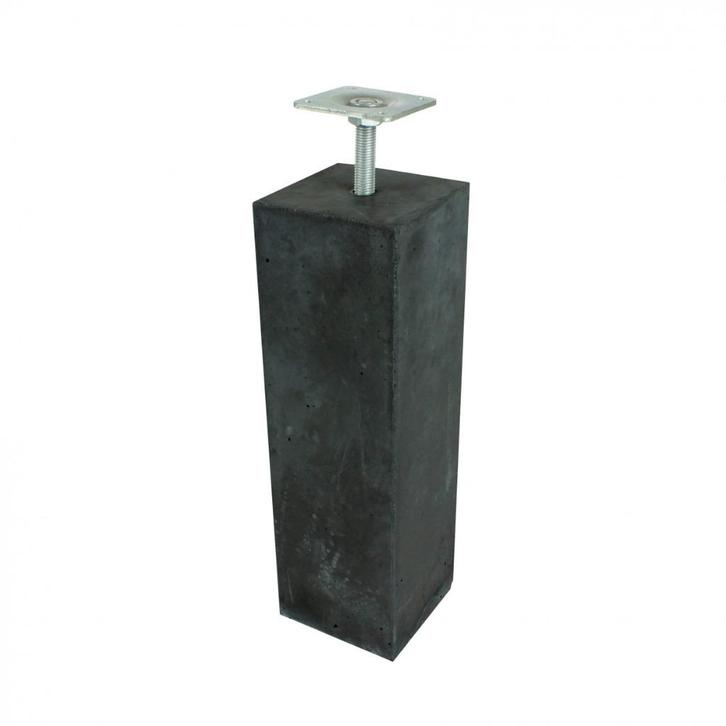 BETON POER ANTRACIET 15X15X60CM, Tuin en Terras, Overkappingen, Nieuw, Veranda, Ophalen