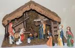 kerstgroep met stal  113334, Diversen, Kerst, Ophalen of Verzenden, Gebruikt