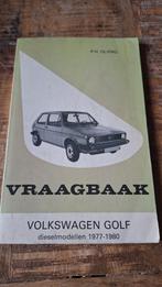Vraagbaak boekje Volkswagen golf dieselmodellen 1977-1980, Ophalen of Verzenden