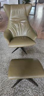 Gealux Eton relaxfauteuil en hocker, Ophalen, 75 tot 100 cm, 50 tot 75 cm