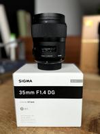 Sigma AF 35mm f/1.4 DG HSM Art Nikon F-mount, Audio, Tv en Foto, Fotografie | Lenzen en Objectieven, Groothoeklens, Gebruikt, Ophalen of Verzenden