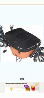 Babboe afdekhoes zwart - regenhoes, Ophalen of Verzenden, Zo goed als nieuw, 2 kinderen