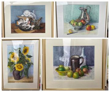 Aquarel Schilderijen - Unieke Kunstwerken beschikbaar voor biedingen