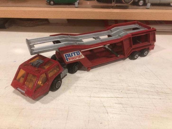 4 x Oude Matchbox Kingsize modellen in 1 koop, Hobby en Vrije tijd, Modelauto's | 1:43, Gebruikt, Bus of Vrachtwagen, Matchbox