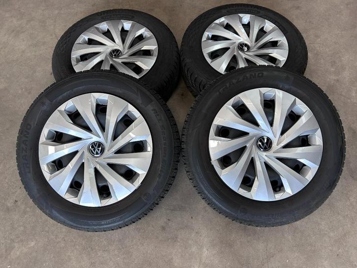 15 inch velgen + vierseizoenen | zomer banden VW Polo, Auto-onderdelen, Banden en Velgen, Banden en Velgen, Zomerbanden, 15 inch
