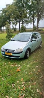 Opel Corsa 1.4 I 16V 3D 2001 Groen, Auto's, Opel, Voorwielaandrijving, 450 kg, 4 cilinders, 1389 cc