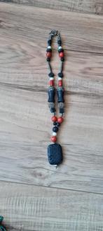 Lava schuimkoraal ketting, Sieraden, Tassen en Uiterlijk, Antieke sieraden, Ophalen of Verzenden, Overige materialen, Ketting