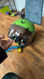 Kinder skihelm met skibril groen uvex, Overige merken, Gebruikt, Overige typen, Ophalen of Verzenden
