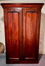 Antieke Engelse Mahonie Houten Kast, Antiek en Kunst, Ophalen