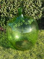 Grote decoratieve groene wijnfles/gistfles, Ophalen, Zo goed als nieuw