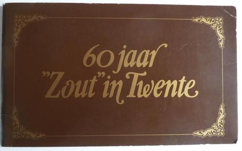 60 jaar "Zout"in Twente KNZ fabriek Boekelo/Hengelo 1978, Verzamelen, Merken en Reclamevoorwerpen, Gebruikt, Overige typen, Ophalen of Verzenden