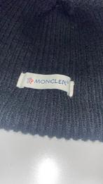 Zwarte Moncler Muts, Ophalen of Verzenden, Zo goed als nieuw, One size fits all, Hoed