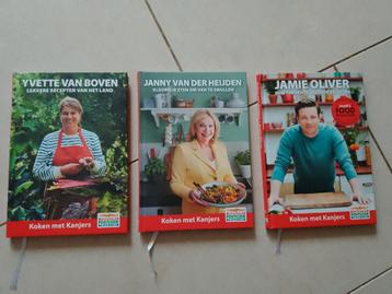 3 
kookboeken van de postcodeloterij beschikbaar voor biedingen