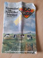 JUBILEUM UITGAVE 100 JAAR NIEUWSBLAD VAN NOORDOOST FRIESLAND, Ophalen of Verzenden, Gelezen