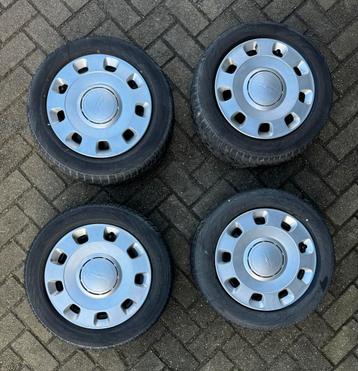 Fiat 500 winterbanden set Nokian 175/65/14 incl wieldop 2018 beschikbaar voor biedingen