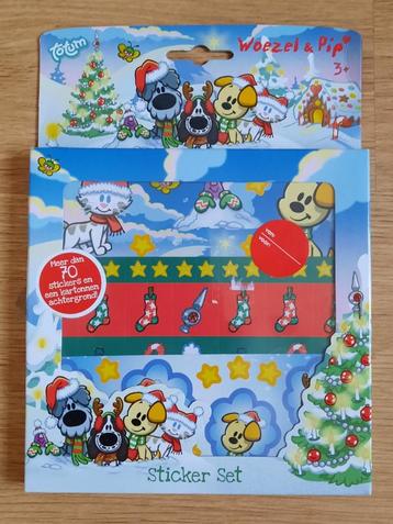 Woezel en Pip KERST stickerset NIEUW! beschikbaar voor biedingen