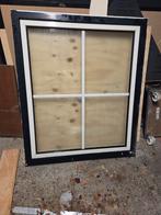 Kunststof draaikiep raam. 110 x 130 cm, Doe-het-zelf en Verbouw, Kozijnen en Schuifpuien, Kunststof, Gebruikt, Raamkozijn, Inclusief glas