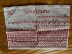 Antieke letterlap, Antiek en Kunst, Ophalen of Verzenden