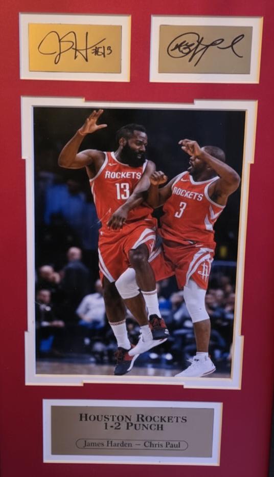 Houston Rockets NBA poster, Ophalen, Zo goed als nieuw