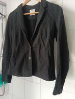 Sandwich zwarte katoenen blazer maat M, Maat 38/40 (M), Zwart, Ophalen of Verzenden, Zo goed als nieuw