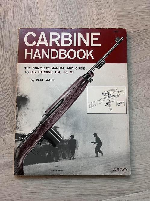 USA Carbine Handbook 1974 - technisch handboek, Boeken, Oorlog en Militair, Zo goed als nieuw, Landmacht, 1945 tot heden, Ophalen of Verzenden