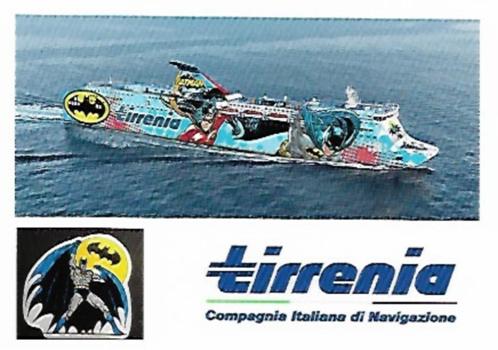TIRRENIA m/n Sharden, Verzamelen, Scheepvaart, Nieuw, Kaart, Foto of Prent, Motorboot, Ophalen of Verzenden